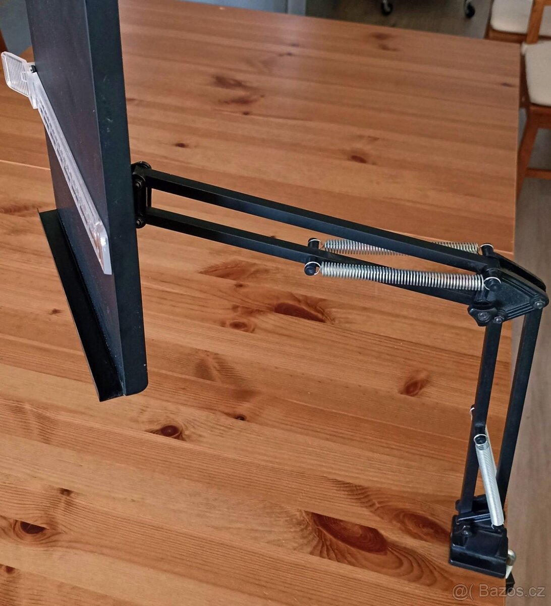 Držák na dokumenty, A4, černý, stavitelný, FLEXI - 2