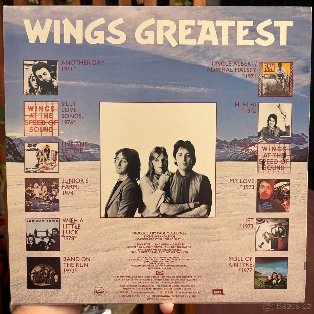 Wings Greatest. LP - 2