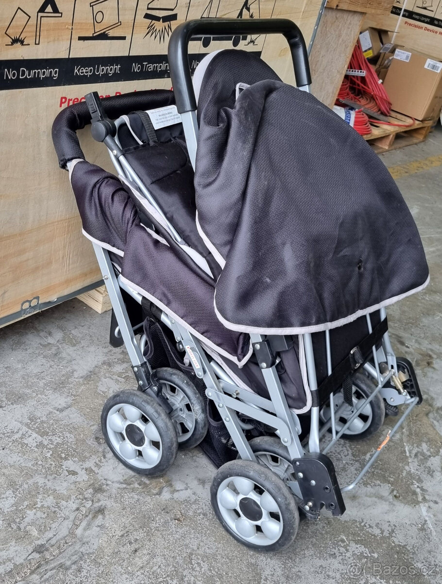 Dětský kombinovaný kočárek KEES Tandem - 2