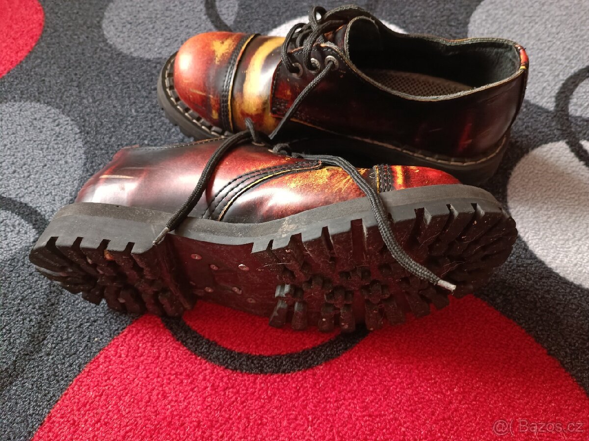 Pánské boty kožené STEEL Bezkonkurenční cena - 2
