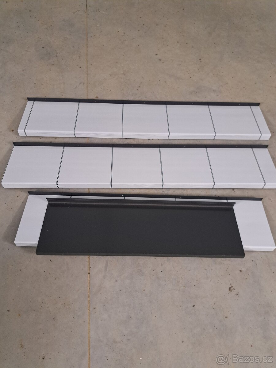 Venkovní parapety RAL7016 tažený hliník - 2