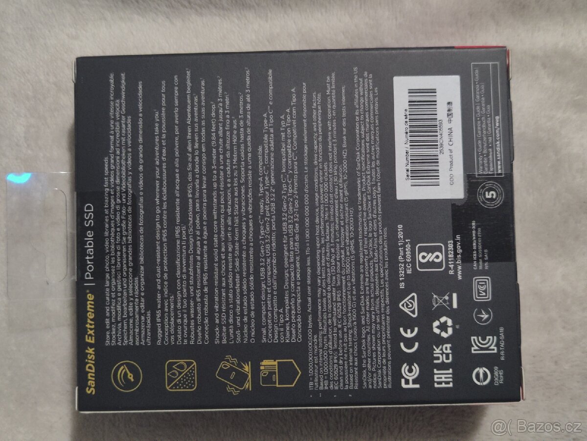 Rychlý externí SSD 2tb - 2