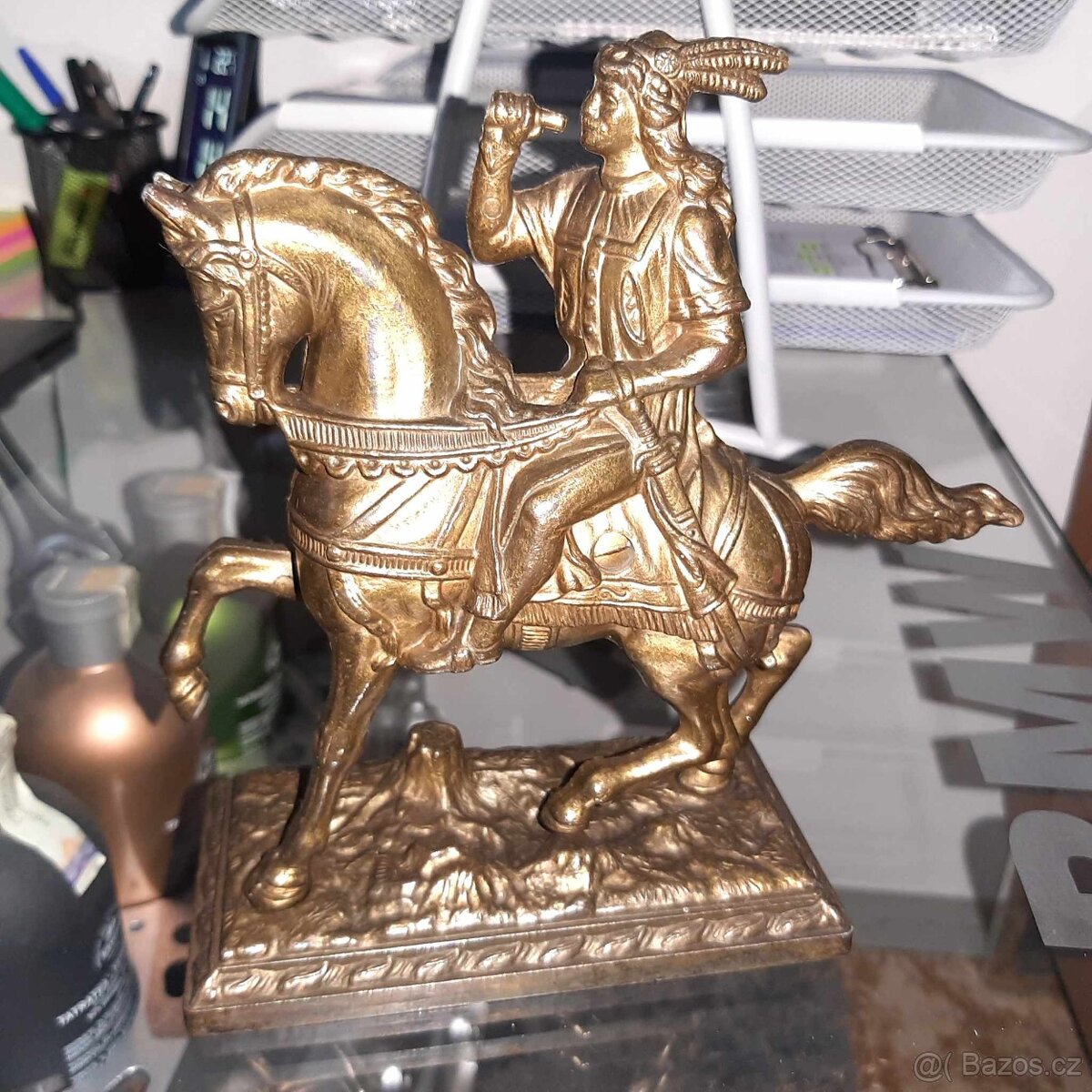 Soška kov - indián Československo - 2