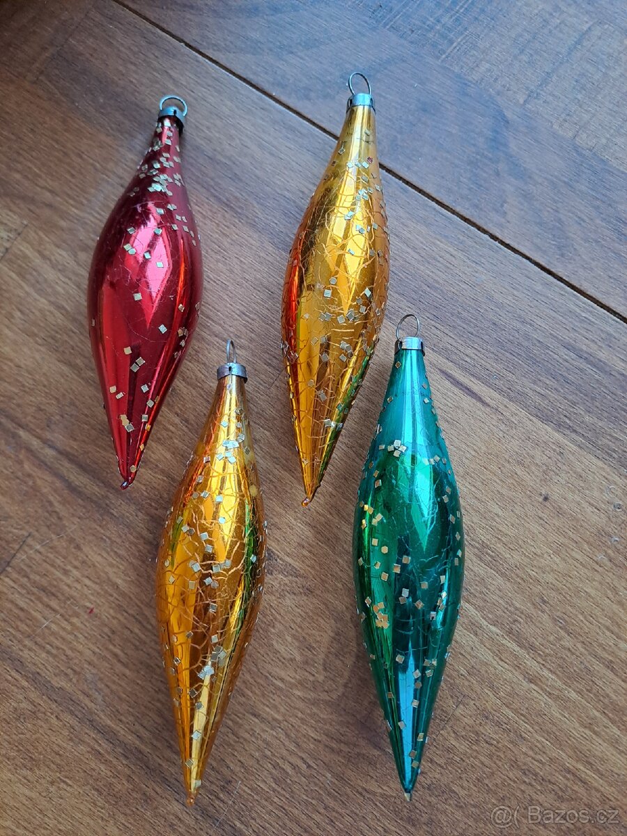 Retro vánoční ozdoby 26ks - 2