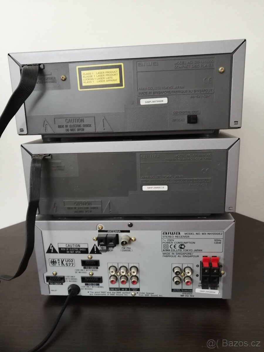 Věž Aiwa MX-NH1000EZ - 2