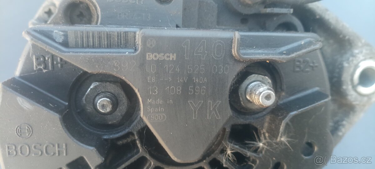 Alternátor Opel 2.0, 2.2 - 2