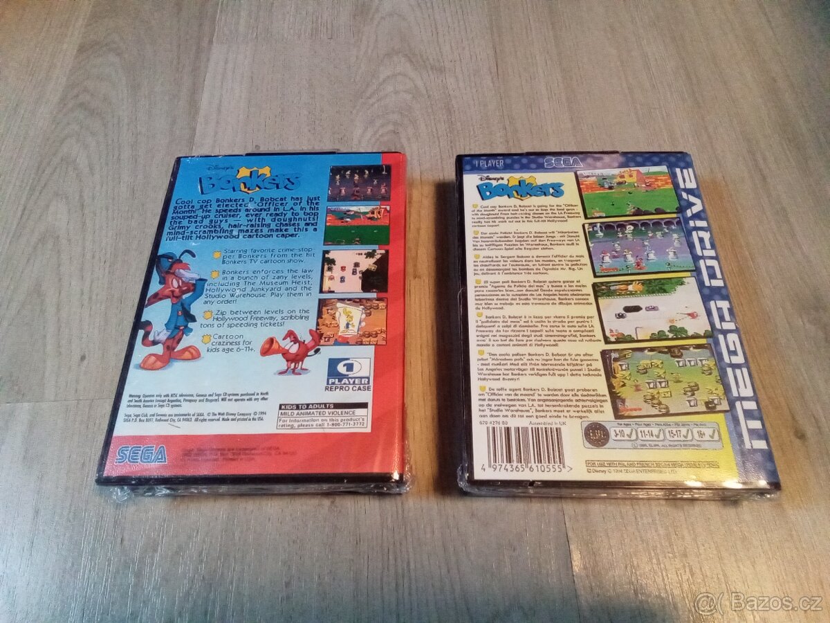 Bonkers sega mega a genesis - 2