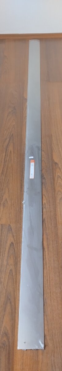 Nerezová přechodová lišta - šířka 10 cm, délka 270 cm - 2