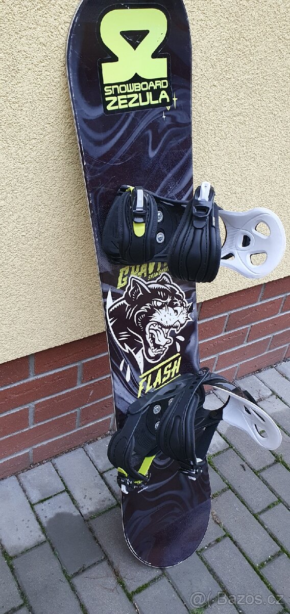 Snowboard gravity 120 + boty - 2