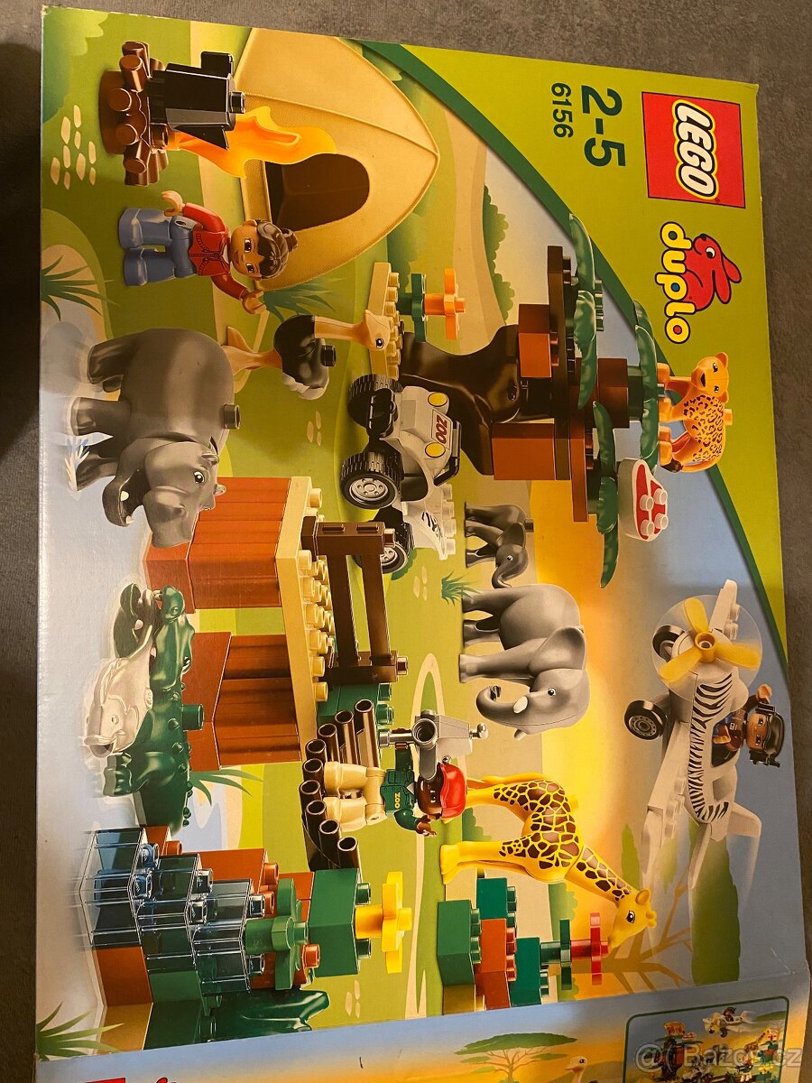 Lego Duplo Fotíme Safari 6156 + velká Duplo podložka - 2