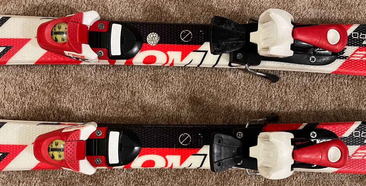 ATOMIC 90 cm dětské lyže - 2