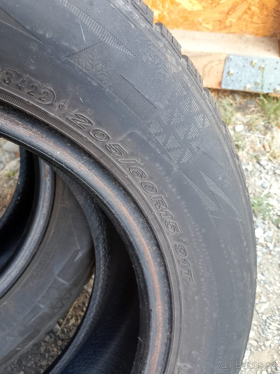 205/60/15 91t Nexen - zimní pneu 2ks - 2