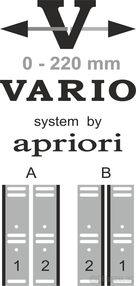 Apriori držák na činky TOWER 12 VARIO - 2