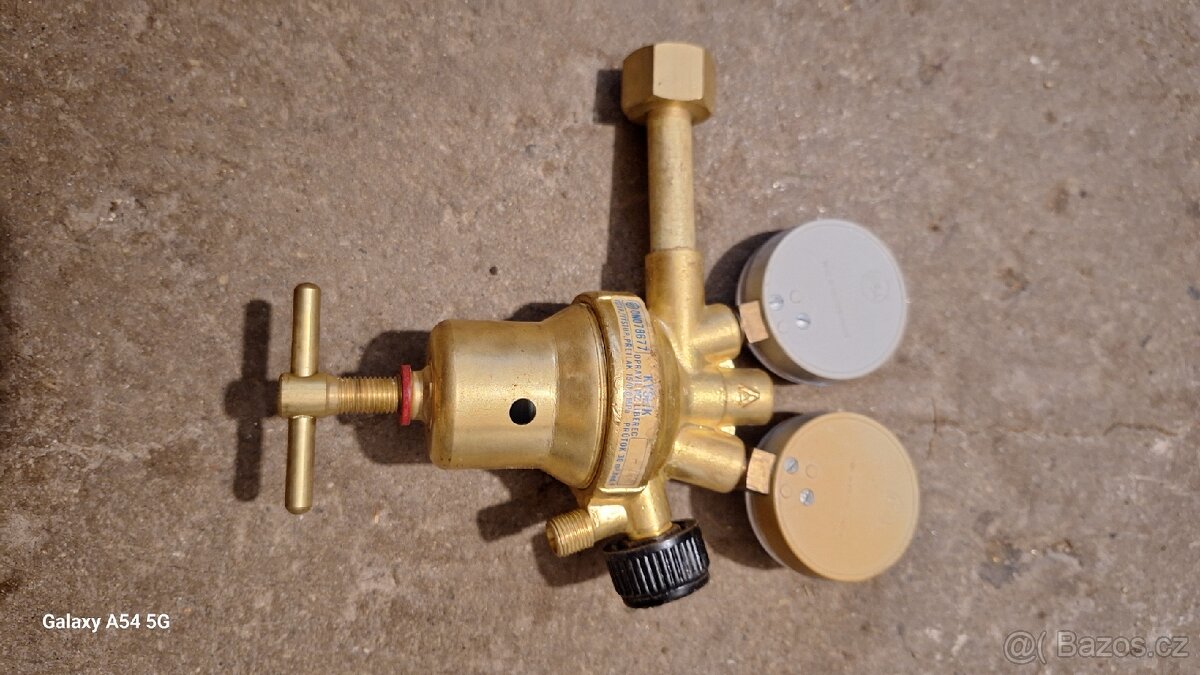 Redukční kyslíkový ventil - nový - 2