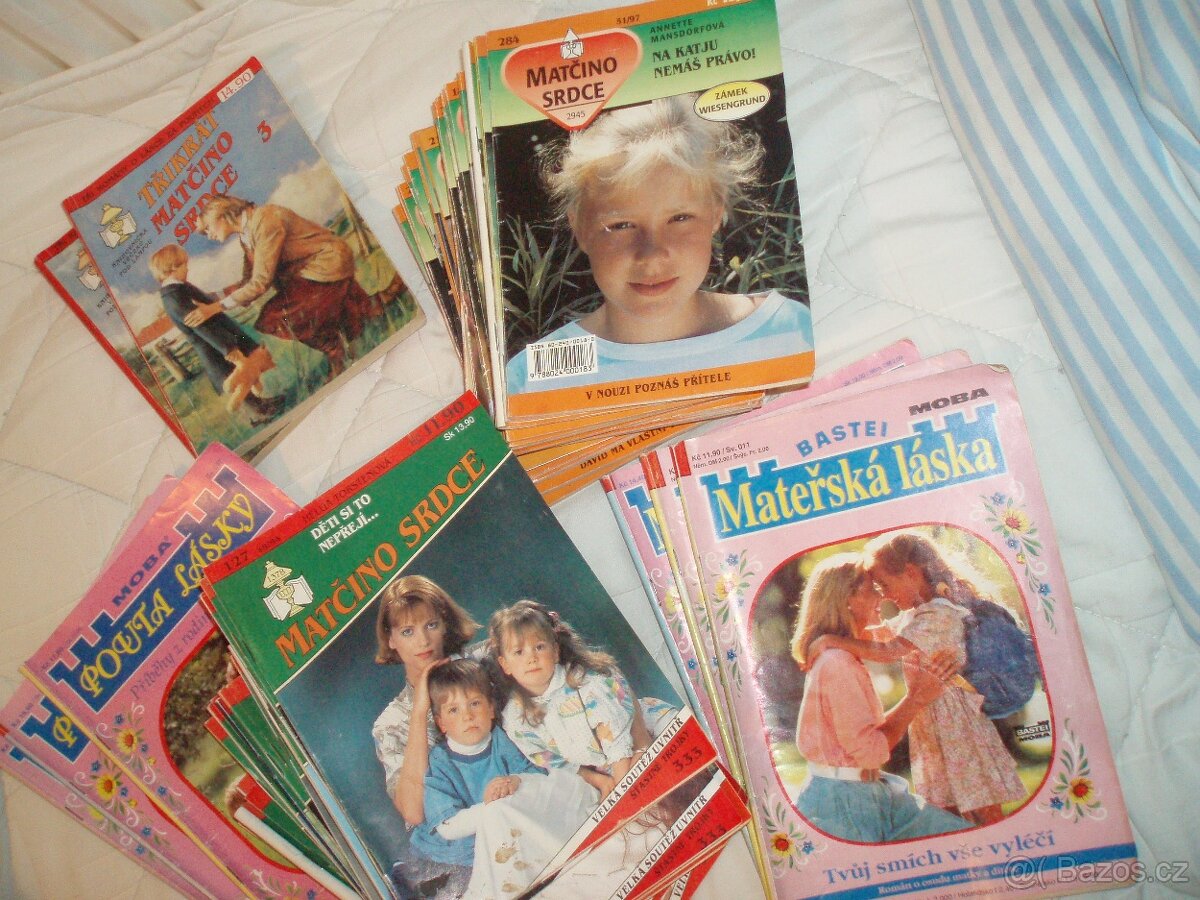 staré rodinné romány-Matčino srdce-devadesátá léta - 2