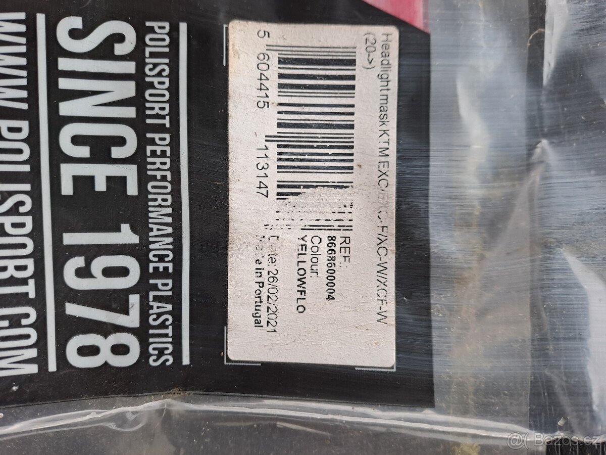 Plasty KTM masky, chránič vidlic, pumpy - 2