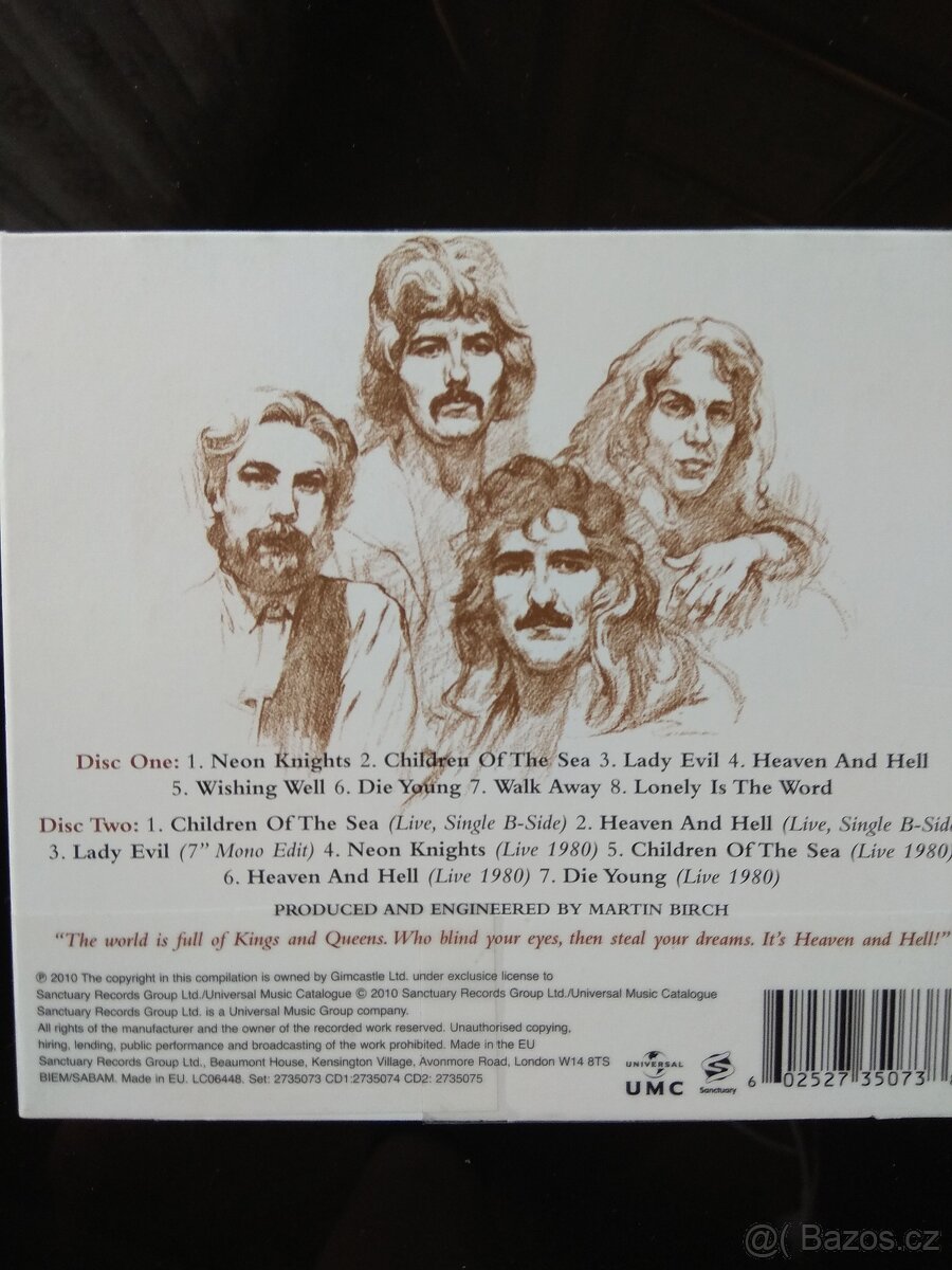 CD Black Sabbath- Heaven and Hell - 2