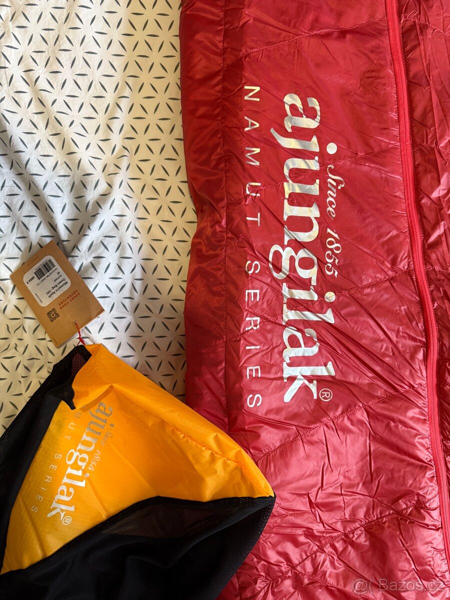 NOVÝ péřový spacák Ajungilak Mammut Perform -10, M 165-180 - 2