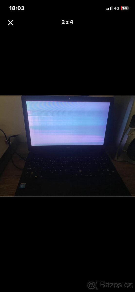 NOTEBOOK ACER W8 NA DILY FUNKČNÍ - 2