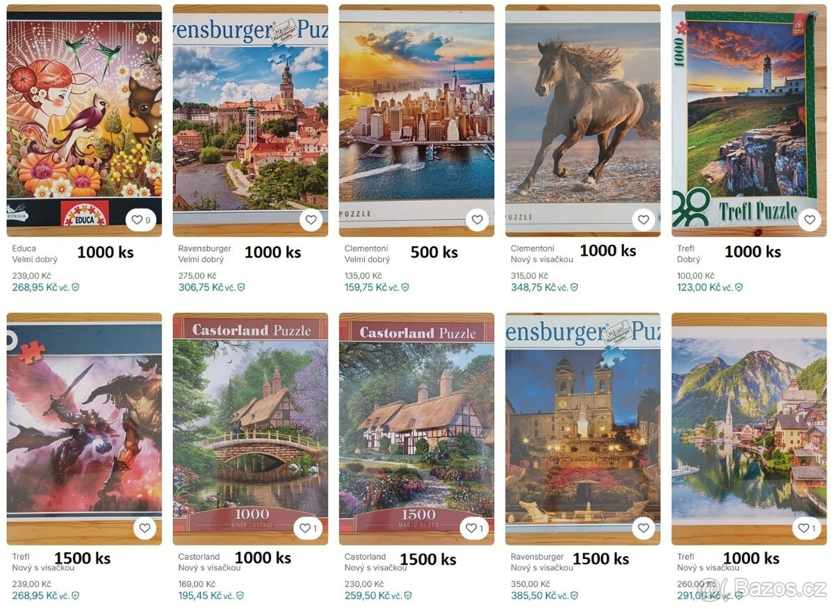 Puzzle 24 - 5000 dílkové - 2