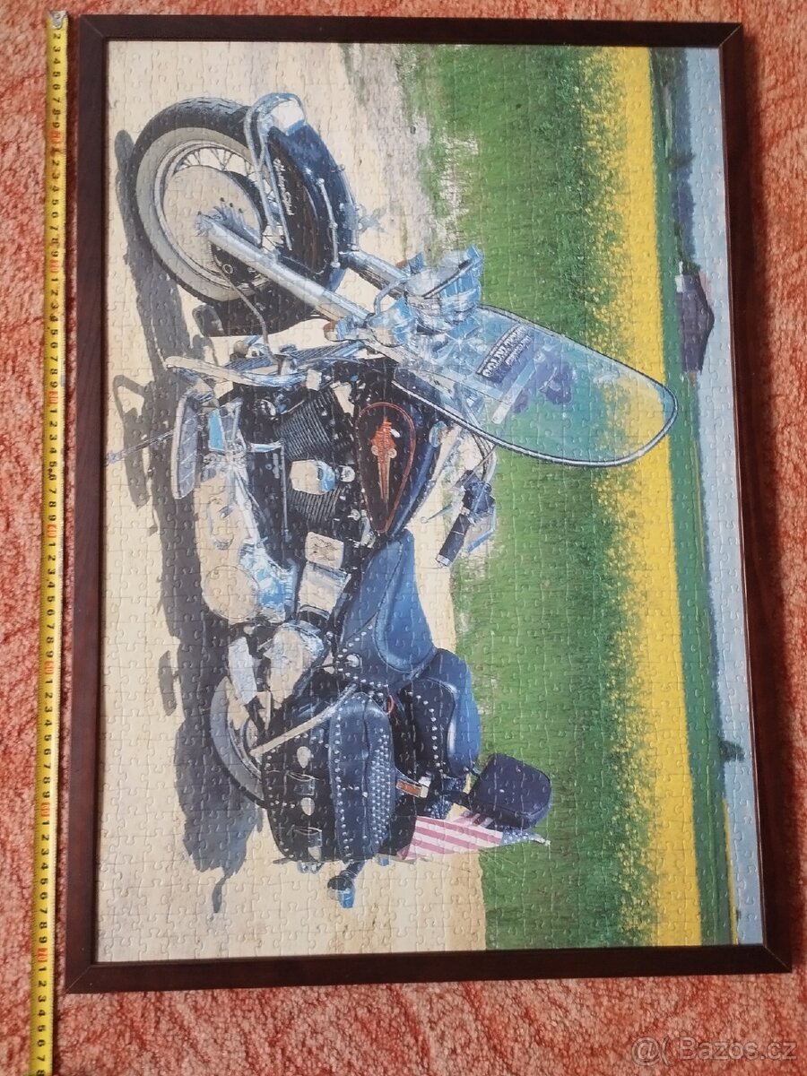 Harley Davidson obraz puzzle - 2