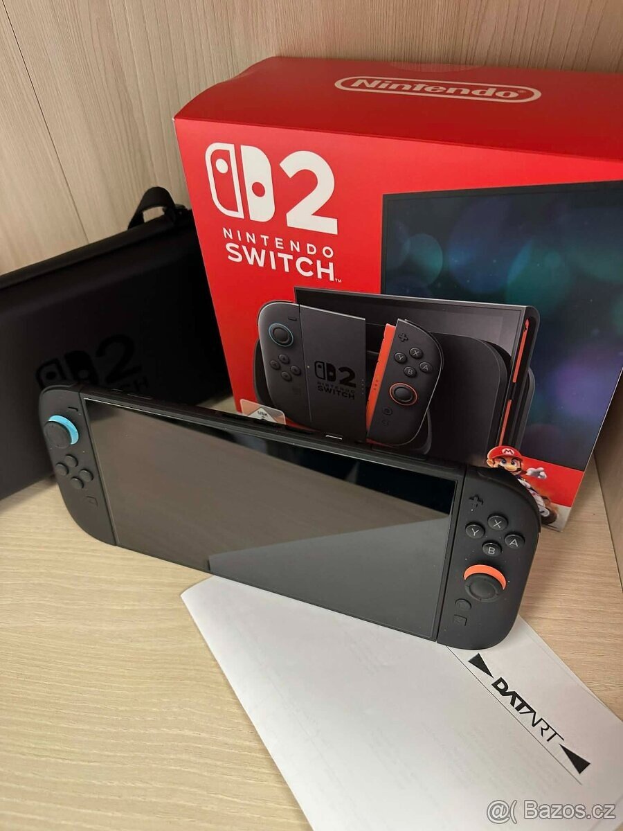 Nintendo switch 2 v záruce (top stav) - 2