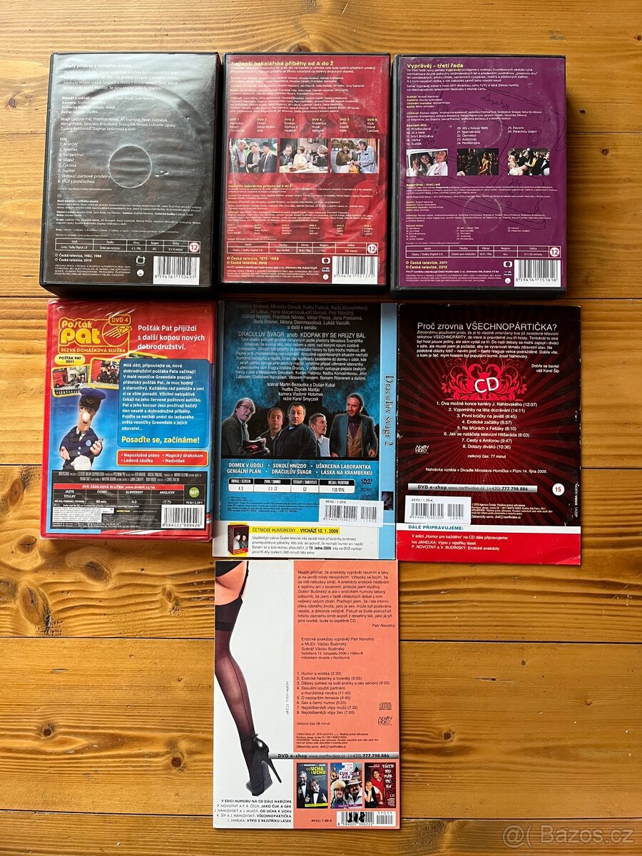 DVD - Edice seriál Bakaláři/ Malý pitaval atd. - 2