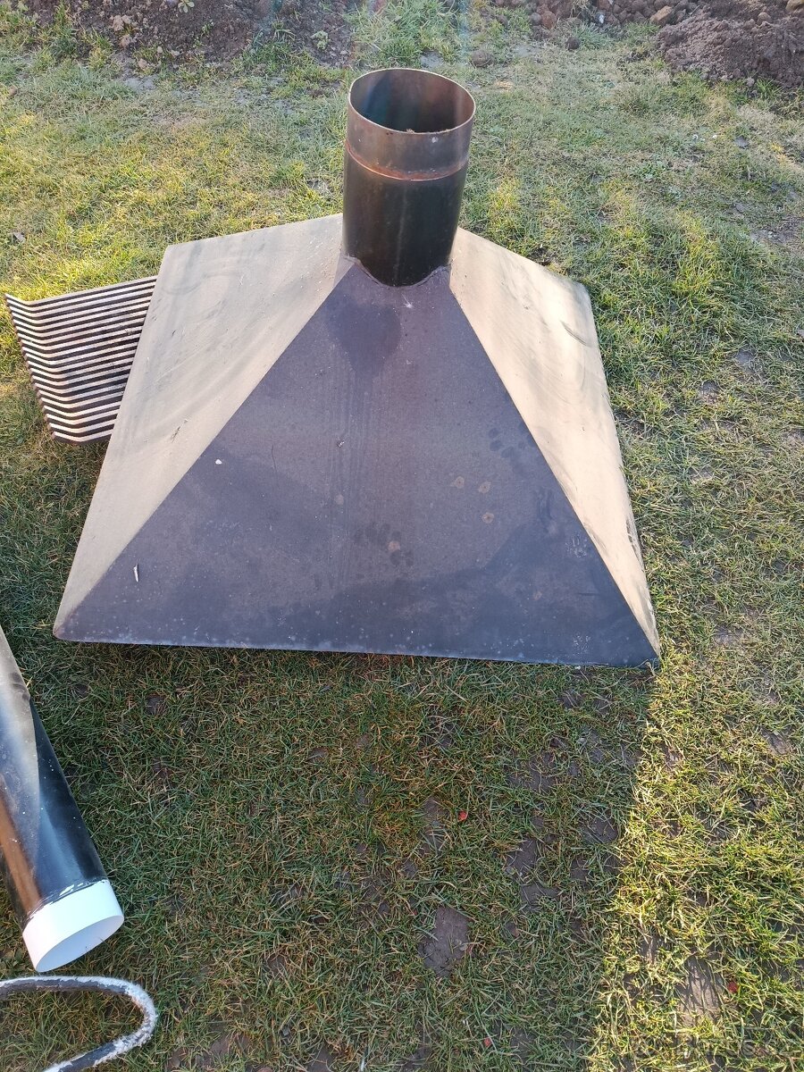 Digestoř na venkovní gril - 2