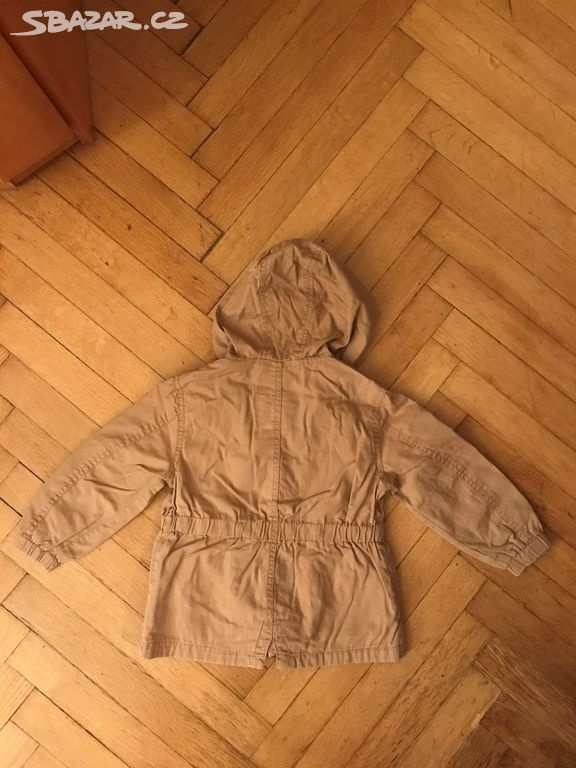Dětský béžový kabátek vel. 98 - 2