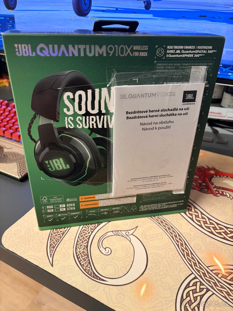 🎧 JBL Quantum 910X Wireless – NOVÁ, NEROZBALENÁ - 2