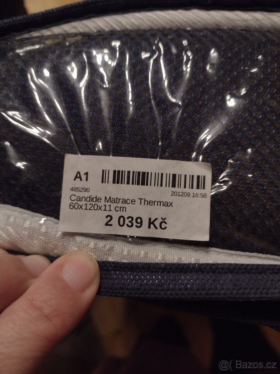 Matrace do postylky, 120x60x11 cm - 2