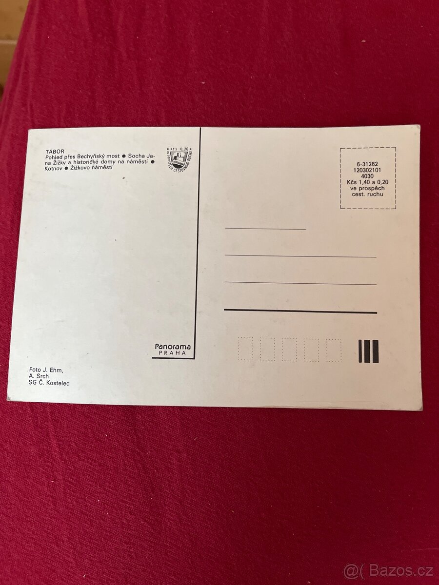 Pohlednice Tabor - 2