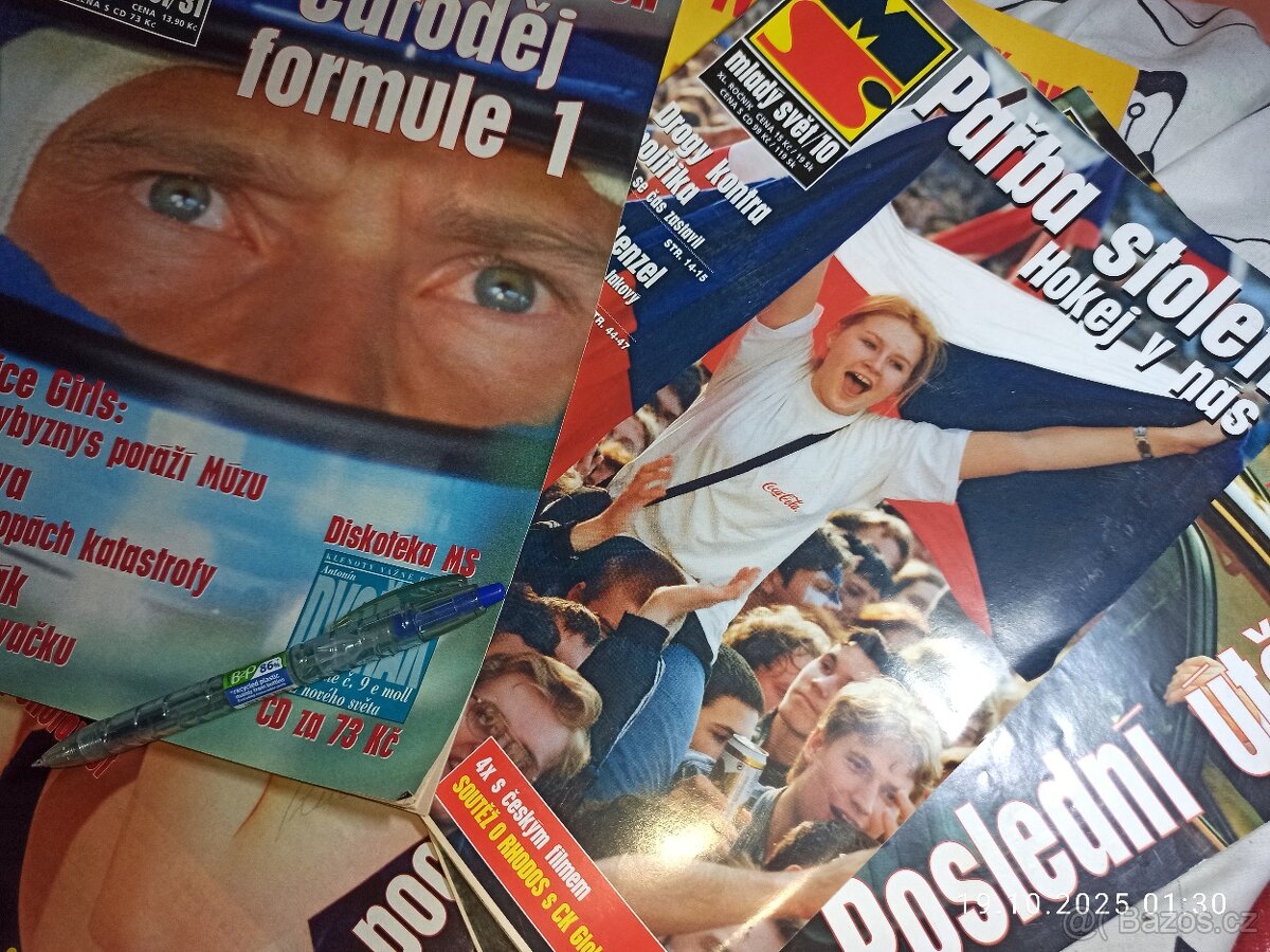 Mladý Svět ročník XXXIX,, XXXVI, LX - 2