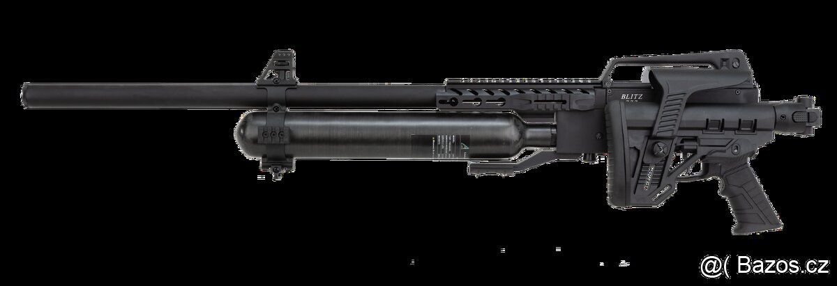 vzduchov.PCP sem,Full Hatsan Blitz 777 6,35 mm,optik 3-9x40 - 2