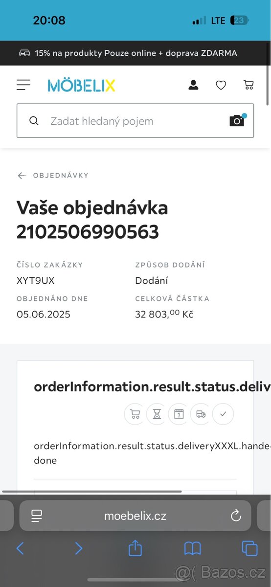 Obytná šatní skříň s posuvnými dveřmi JOKER,šířka 315cm - 2