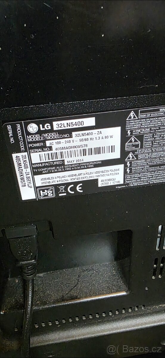 Televize LG 82cm 32" 32LN5400 - 2