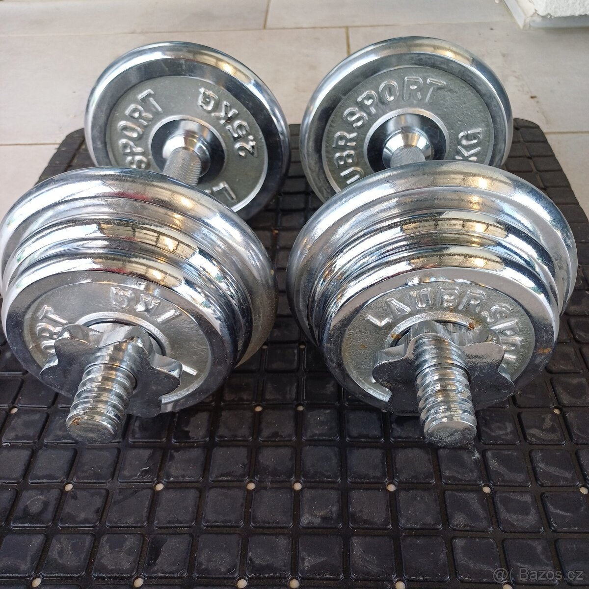 Sada nakládacích činek 2 x 10 kg - 2