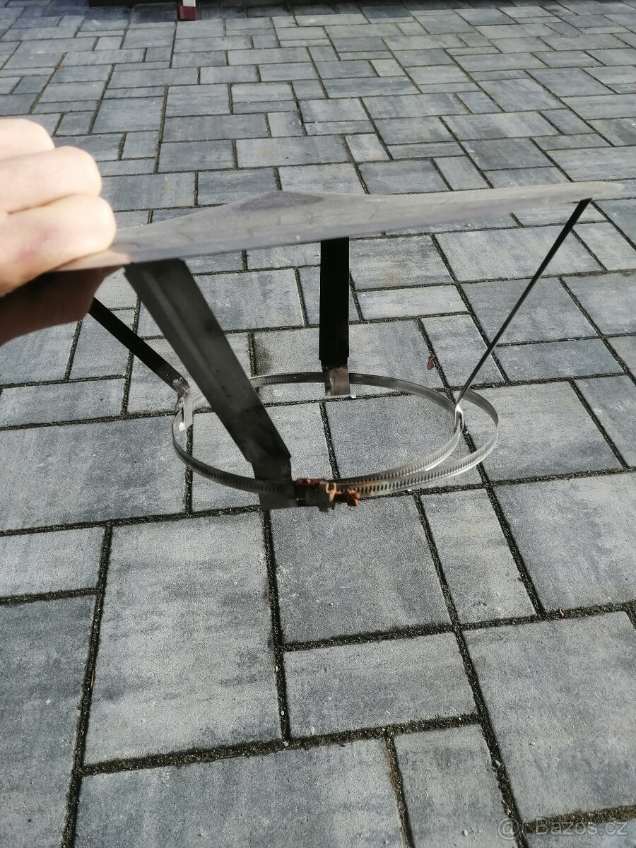 Komínová stříška uni 160-250mm nerez - 2