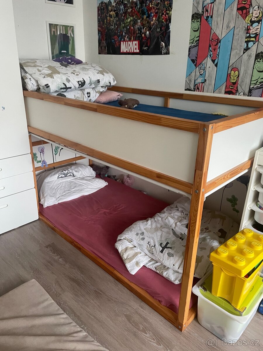 Oboustranná postel KURA IKEA - 2