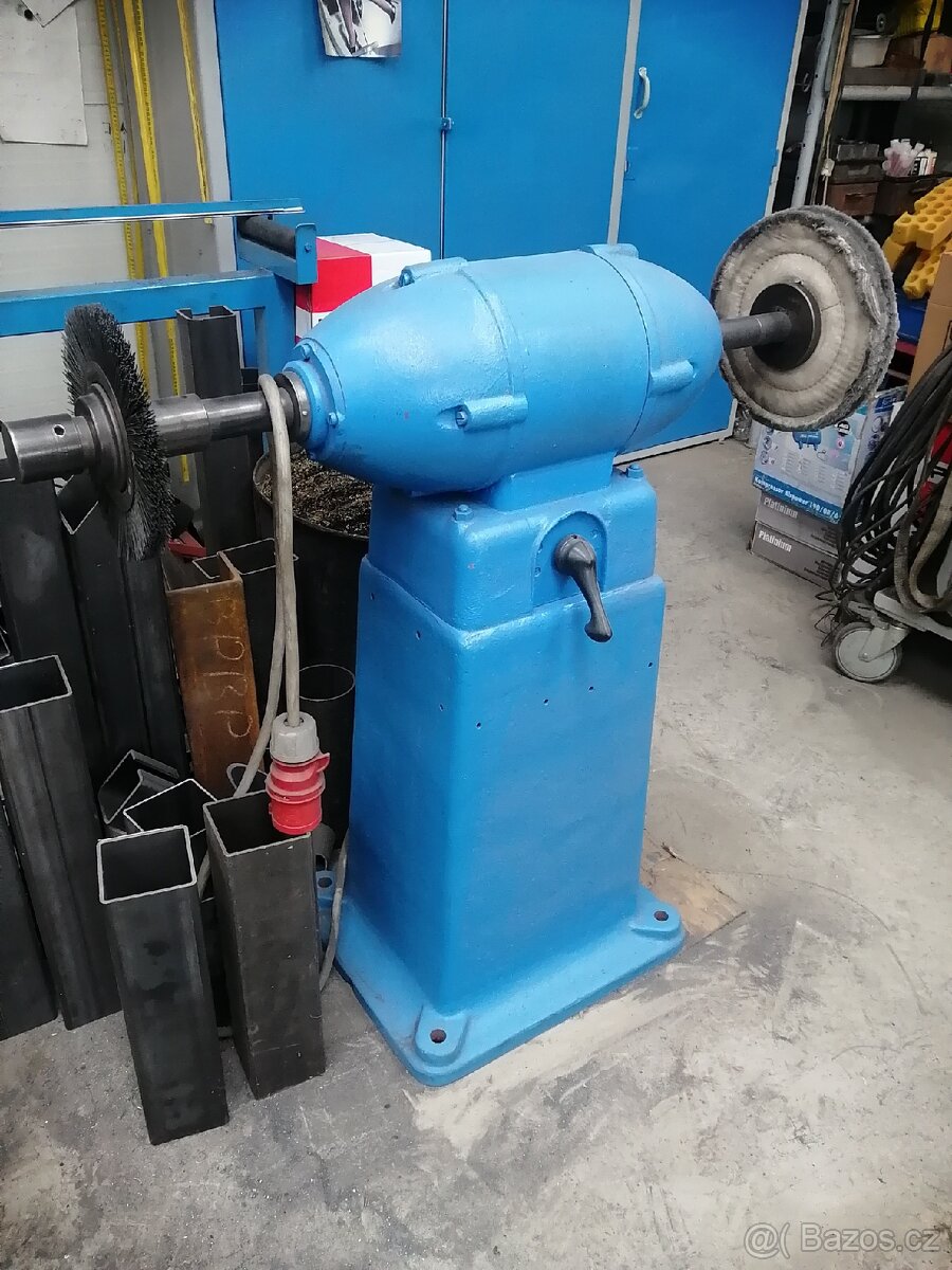 Dvoukotoučová leštička a bruska - 2