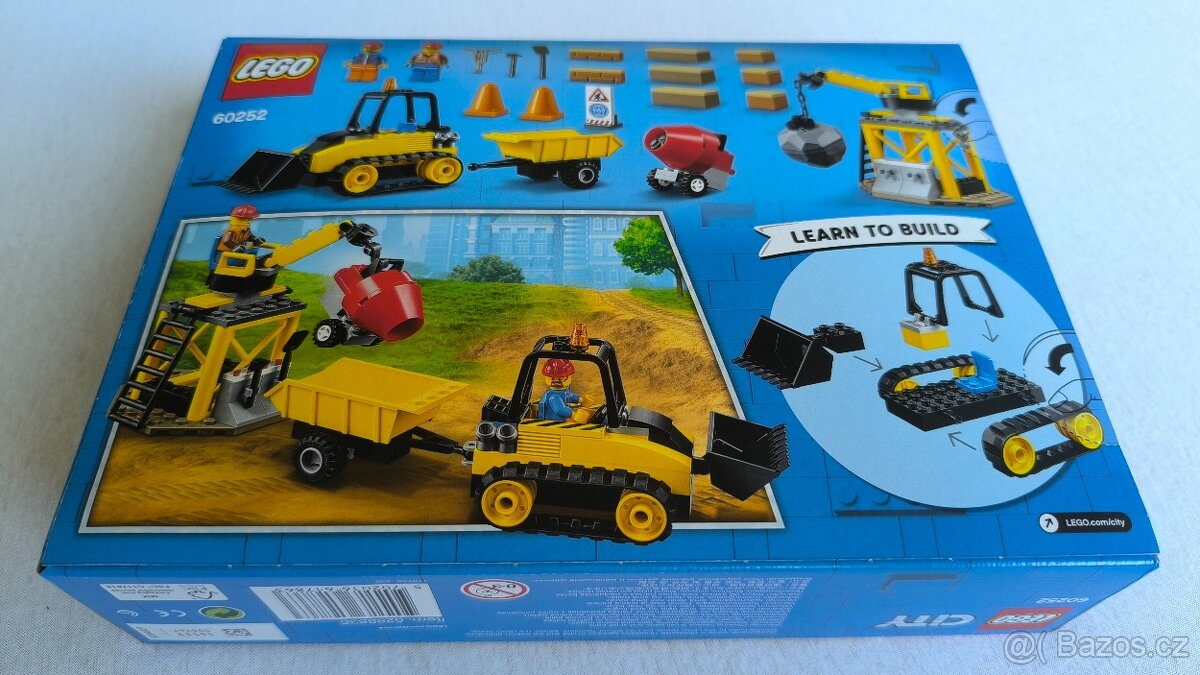 LEGO 60252 CITY Buldozer na staveništi - 2