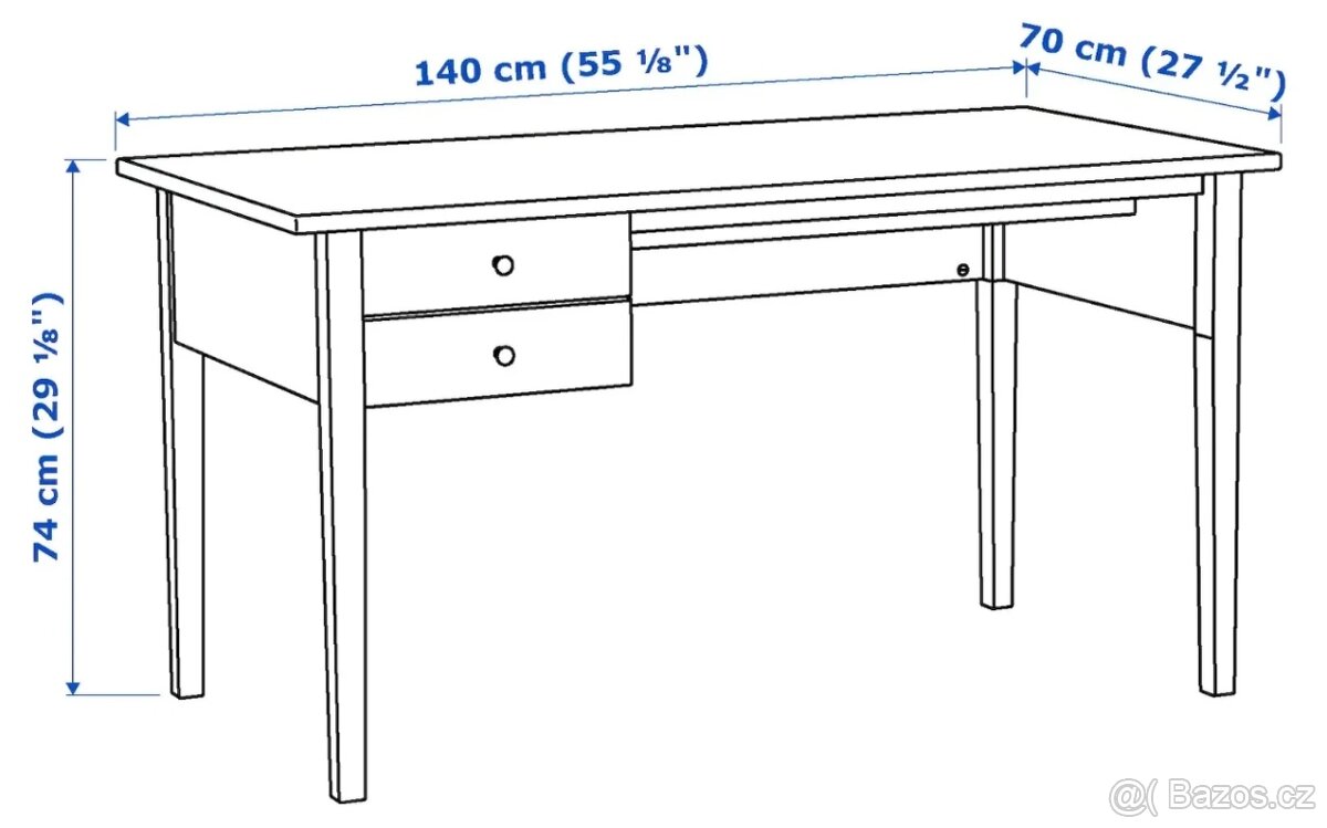 Pracovní stůl IKEA ARKELSTORP - 2