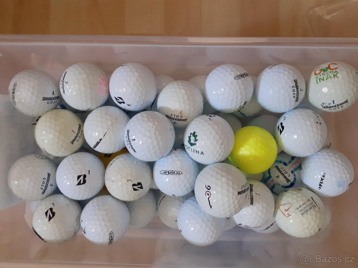 ZNAČKOVÉ GOLFOVÉ MÍČKY LEVNĚ OD 10,-ZA KS.PRO HRU NA HŘIŠTI - 2