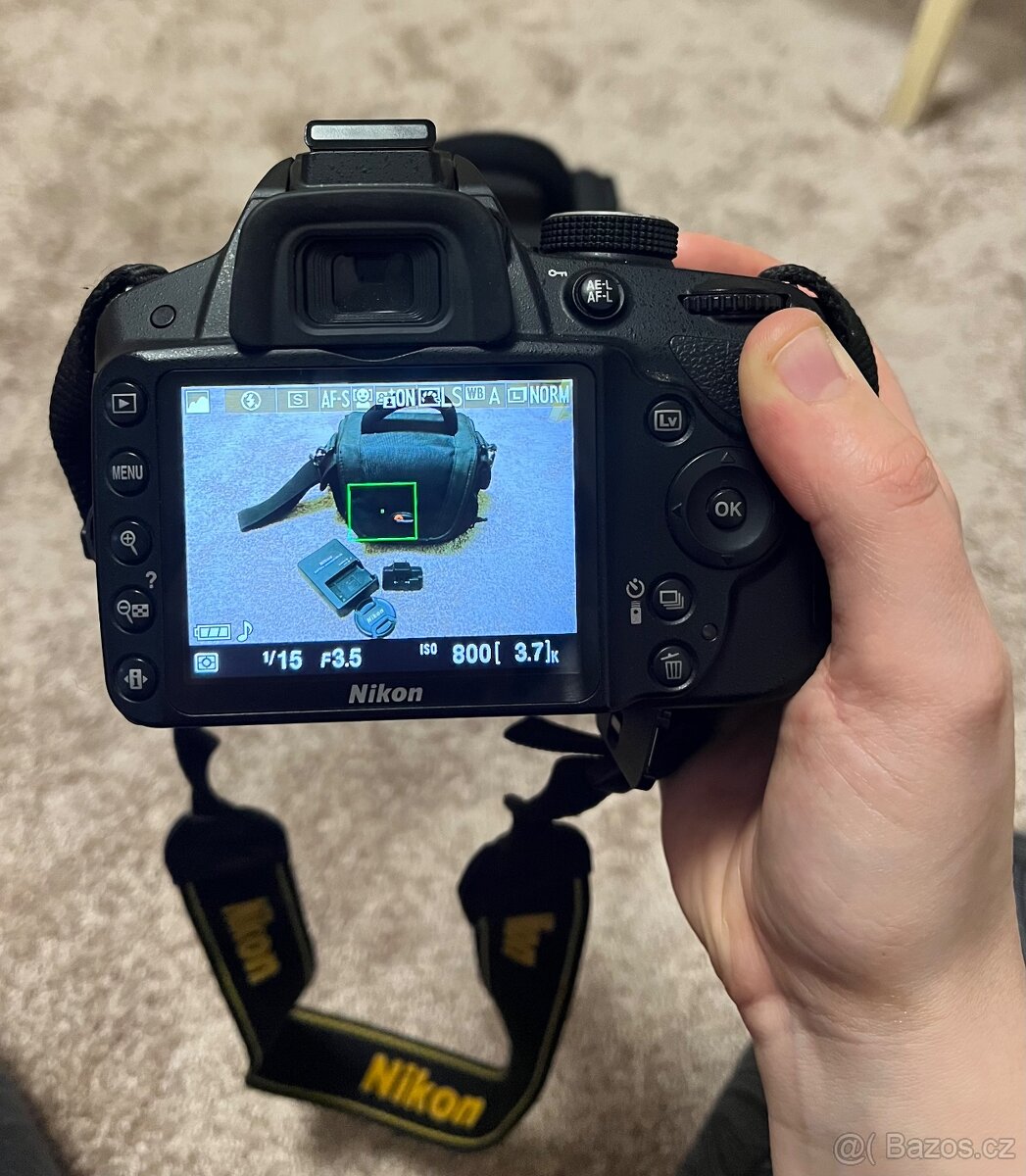 Nikon D3200 + objektiv 18-55mm VR - 2