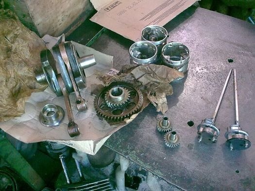 Olejové čerpadlo olejová vana kliková hřídel vačka - 2