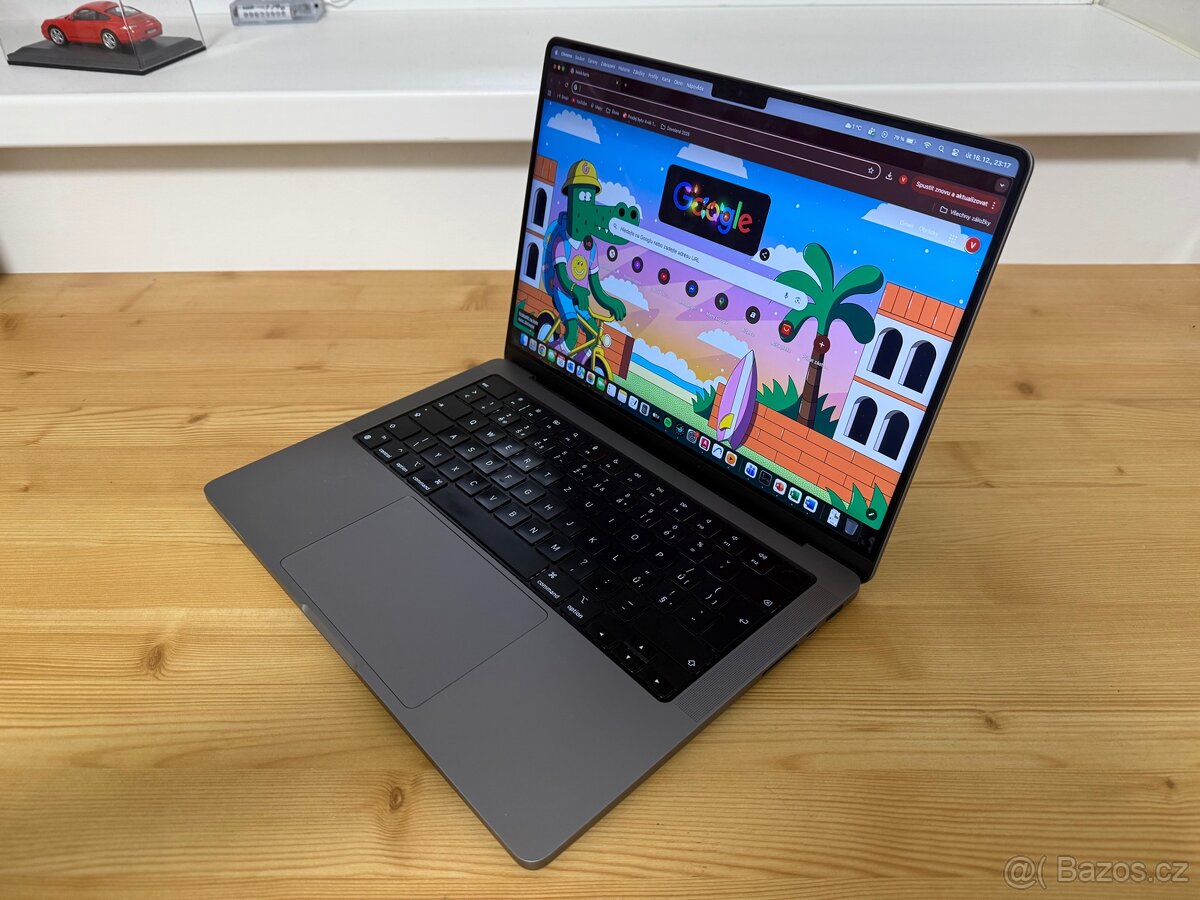 MacBook Pro 14” M1 Pro, záruka Alza - 2