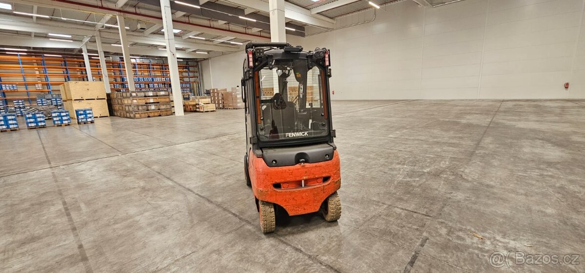 VZV Linde E20PHL – elektro, 2t, Triplex 5,6m, kabina, posuv - 2