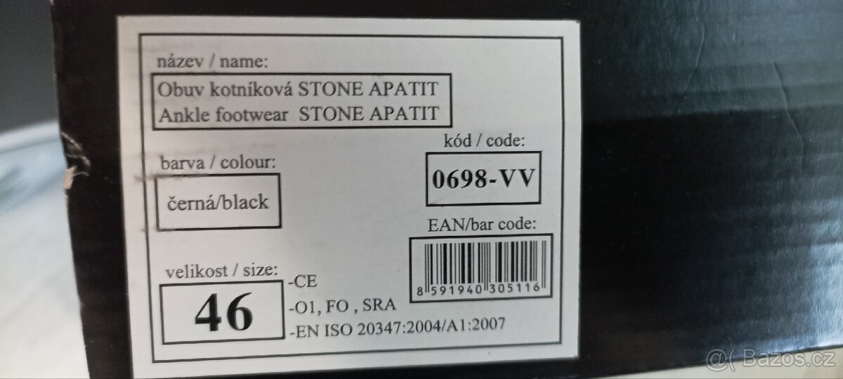 Nové pánské pracovní boty 46 - 2