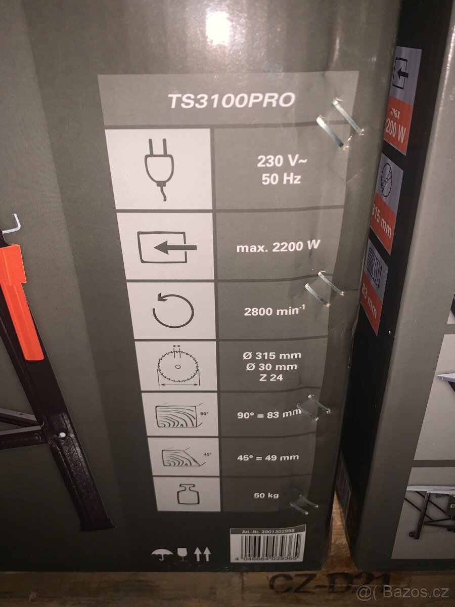 Toolson / Scheppach TS 3100 PRO stolová pila nová - 2