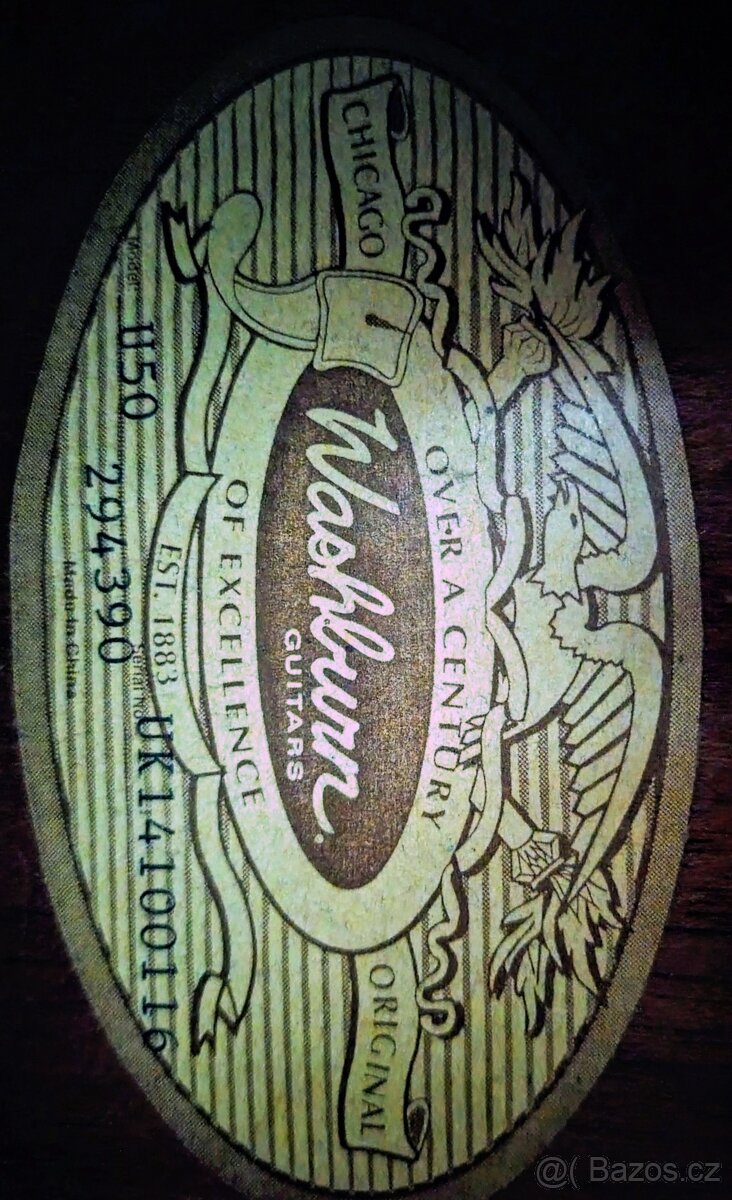 Ukulele koncertní Washburn - 2